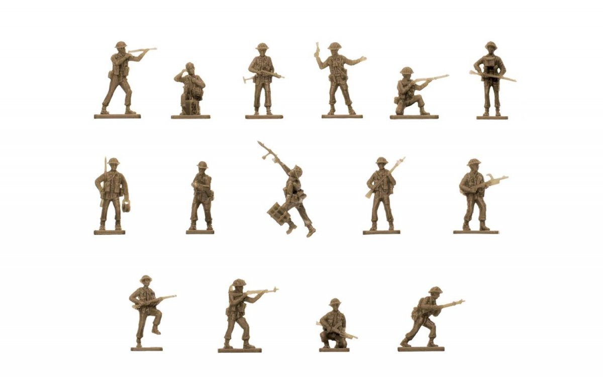 Airfix 00763V WWII British Infantry 1/76 – immagine 3