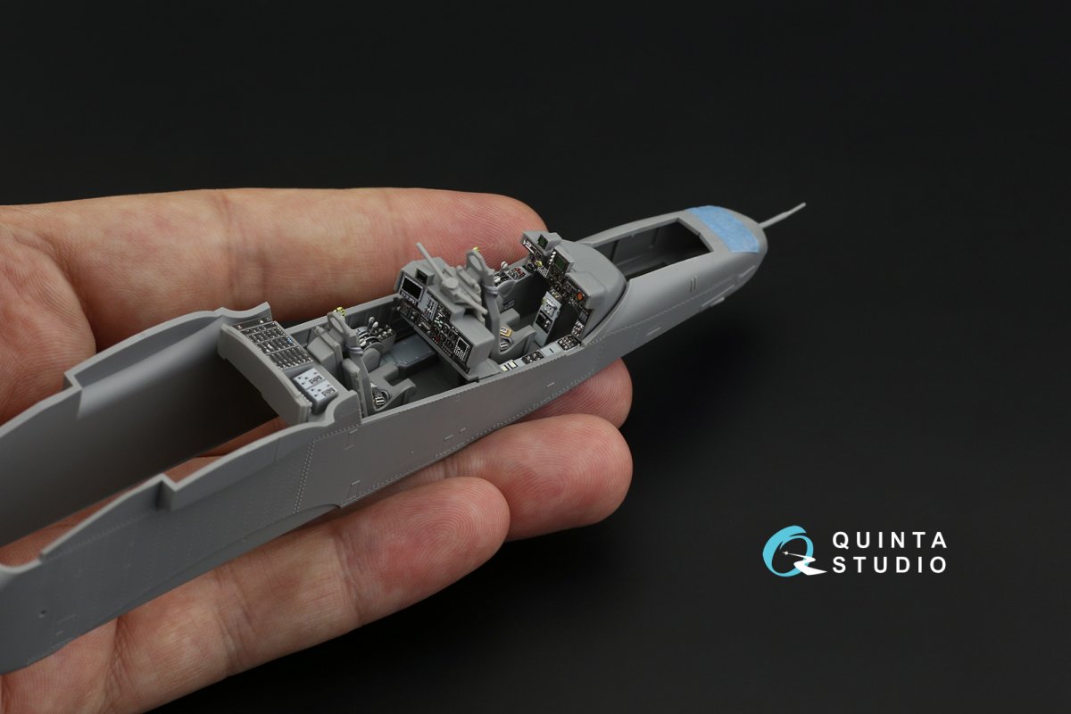 Quinta Studio QD48252 OV-10D Bronco 3D-Printed &amp;amp; coloured Interior on decal paper (ICM) 1/48 – imagen 4