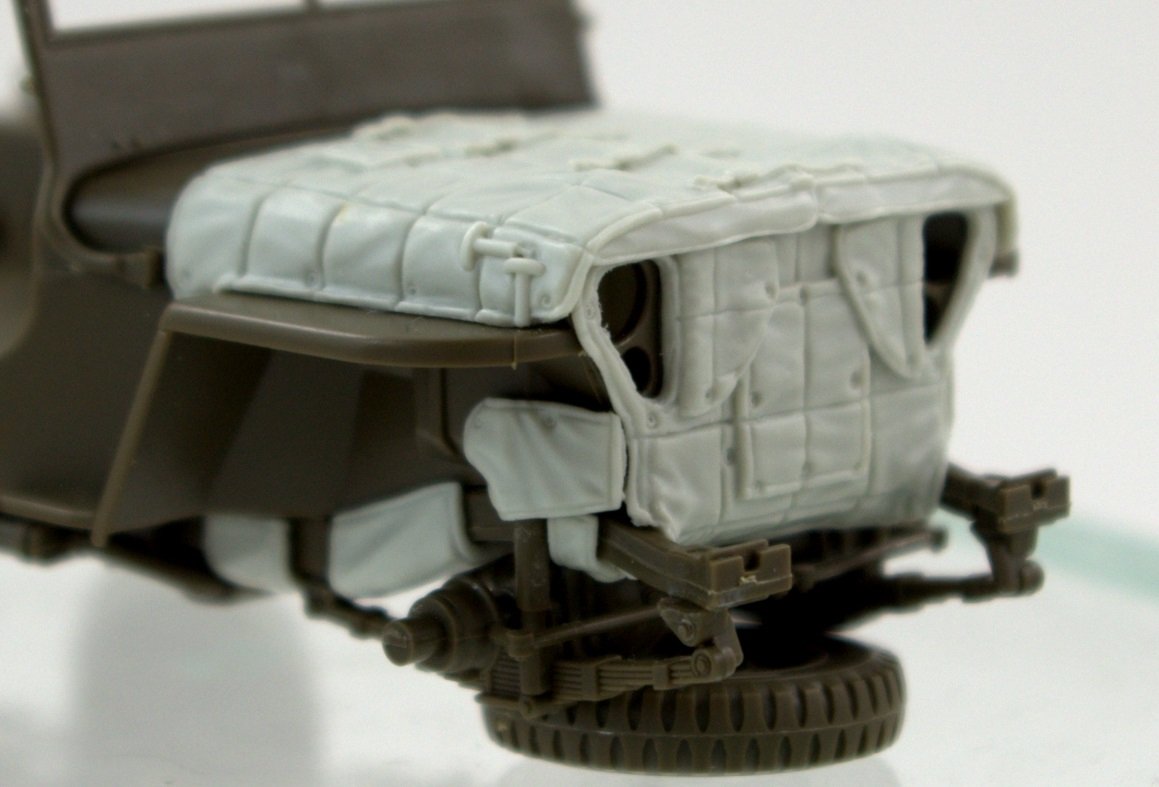 Panzer Art RE35-713 Willys “Jeep” winter canvas cover 1/35 – imagen 2