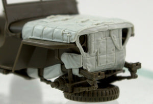 Panzer Art RE35-713 Willys “Jeep” winter canvas cover 1/35 – imagen 2