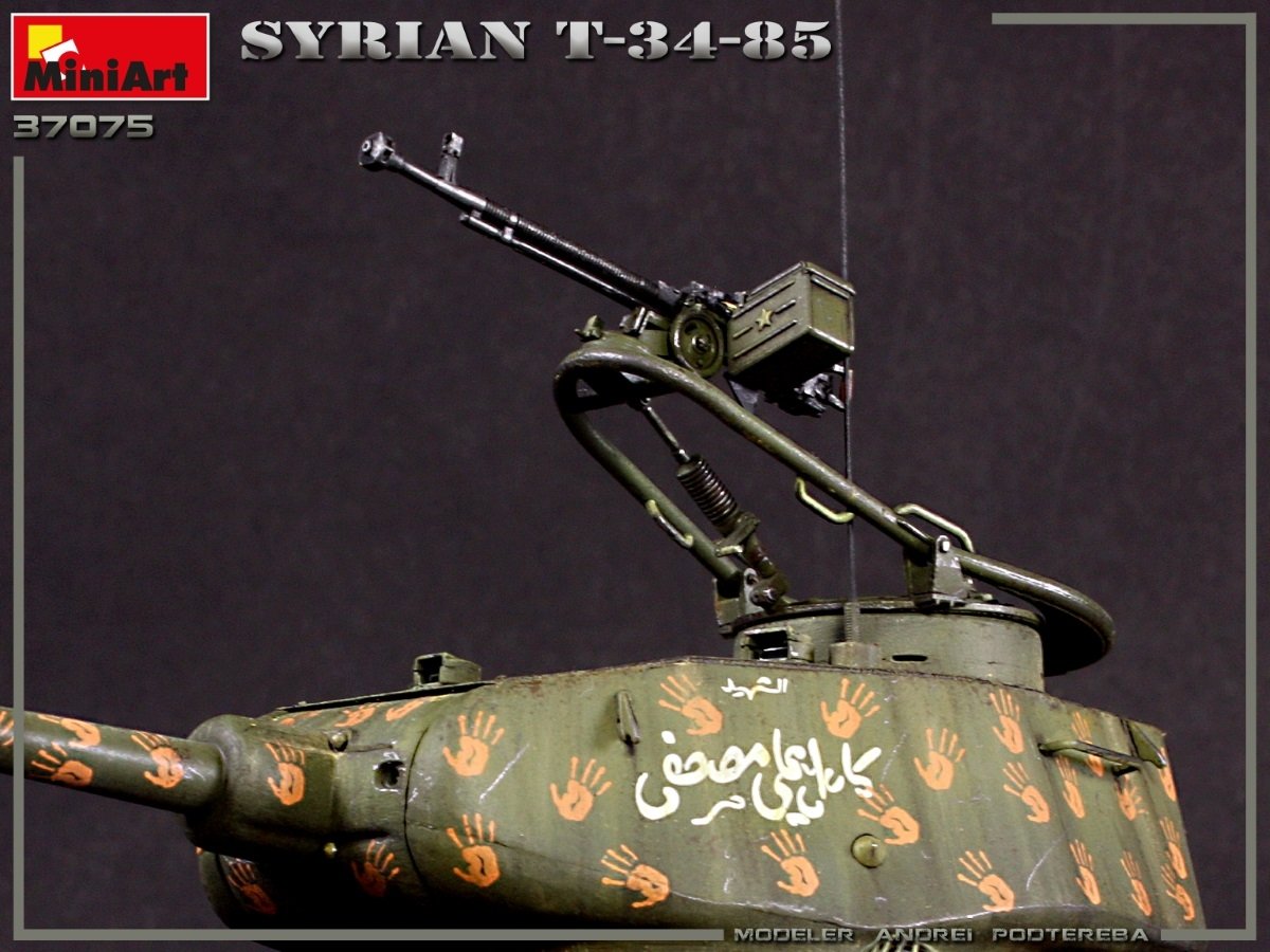 MiniArt 37075 SYRIAN T-34/85 1/35 – imagen 18