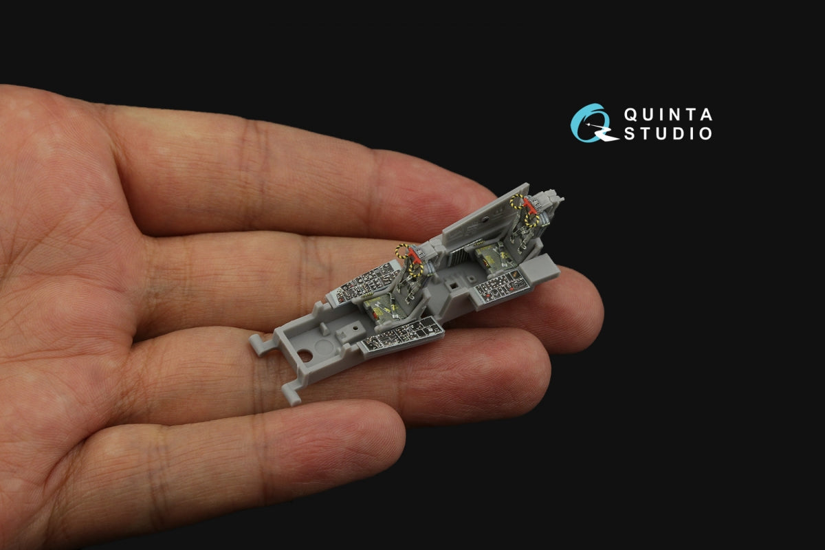 Quinta Studio QD72082 F-4J Early 3D-Printed &amp;amp; coloured Interior on decal paper (Fine Molds) 1/72 – Bild 7