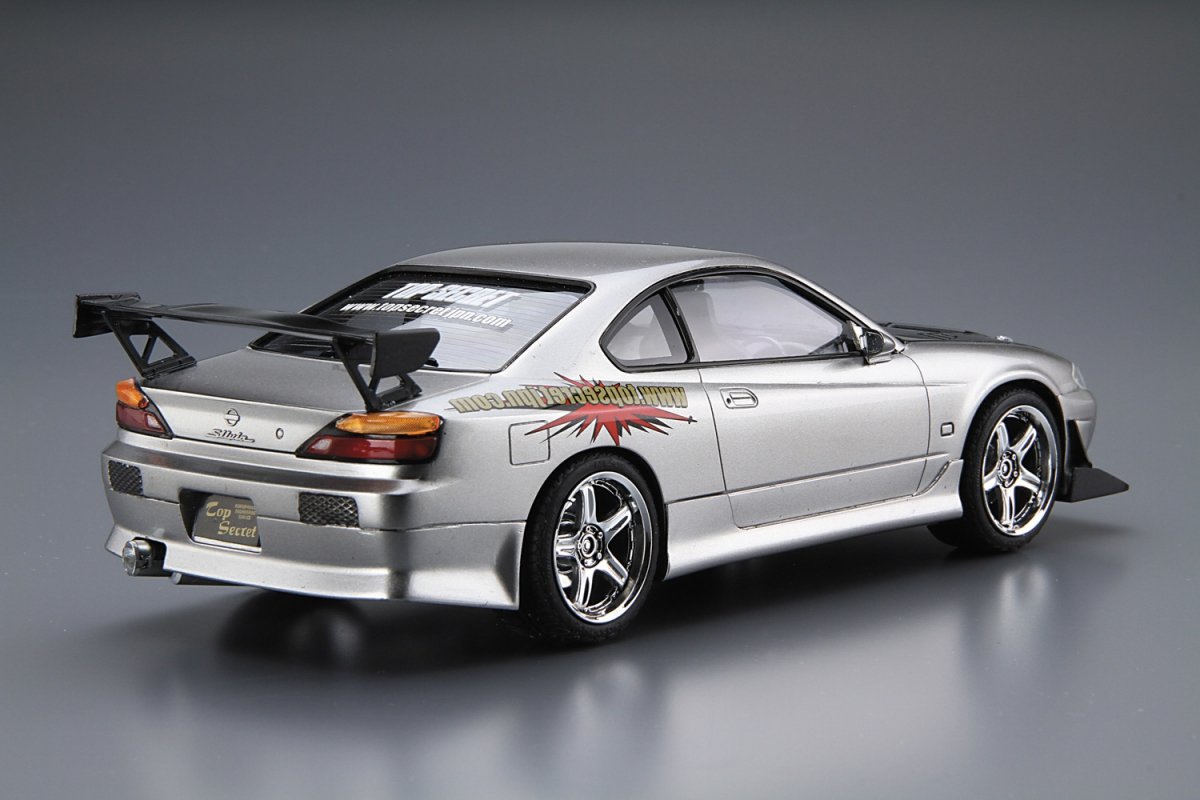 Aoshima 05355 Topsecret S15 Silva &amp;#39;99 Nissan 1/24 – imagen 2