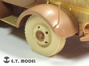 E.T. Model ER35-039 WWII German Heavy Halftrack L-4500 R MAULTIER Weighted Road Wheels For ZVEZDA 3603 1/35 – imagen 2
