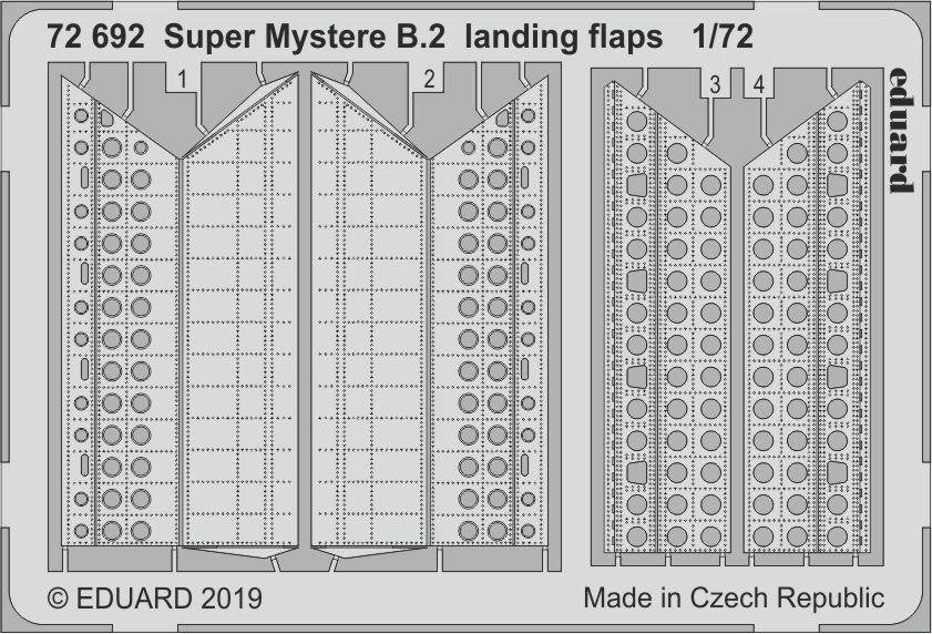 Eduard BIG72152 Super Mystere B.2 1/72 SPECIAL HOBBY – immagine 5