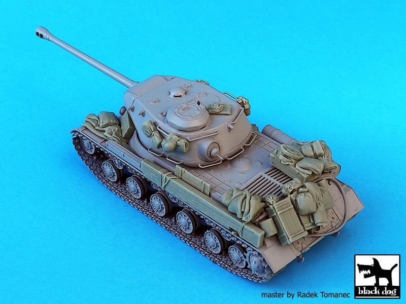Ensemble d'accessoires Black Dog T72128 IS-2 au 1/72