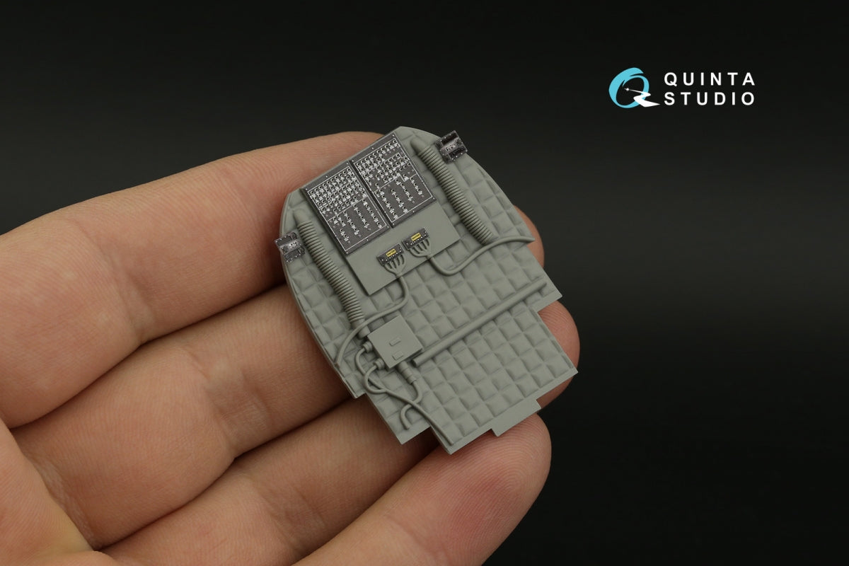 Intérieur imprimé en 3D et coloré sur papier décalcomanie (Takom) pour Quinta Studio QDS+35106 AH-64D (petite version) (avec pièces en résine imprimées en 3D) 1/35 – image 4