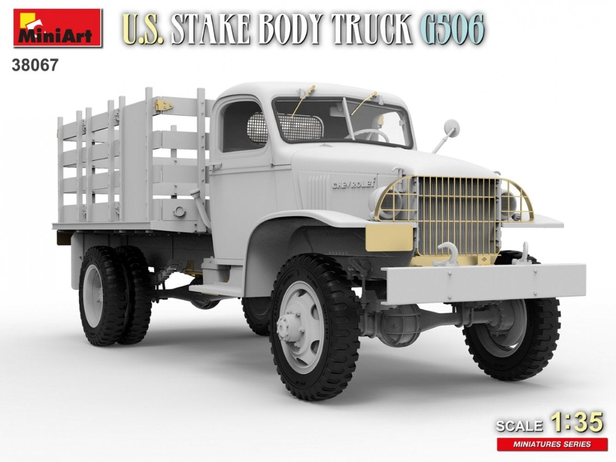 MiniArt 38067 U.S. STAKE BODY TRUCK G506 1/35 – imagen 4