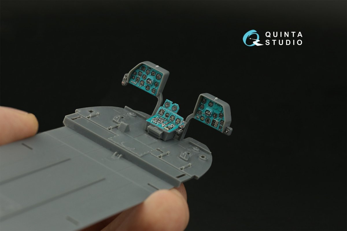 Quinta Studio QD48380 Mi-8MT 3D-Printed &amp;amp; coloured Interior on decal paper (AMK) 1/48 – imagen 8