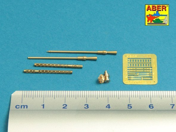 Aber 35L-222 Set of 2 barrels for Russian 14,5 mm machine guns KPVT used on ZPU-2 or ZPU-4 1/35 – imagen 2