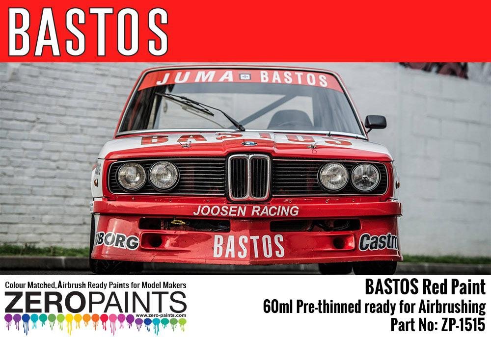 Zero Paints ZP-1515 Bastos Red Paint for Bastos Sponsored Cars 60ml – imagen 2
