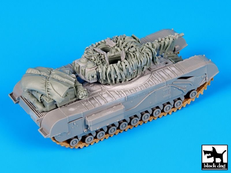 Black Dog T72076 Churchil Mk IV for Dragon 1/72 – zdjęcie 5