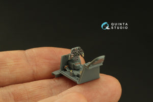 Quinta Studio QD72102 BF 109F-2/4 3D-Printed &amp;amp; coloured Interior on decal paper (Eduard) 1/72 – imagen 7