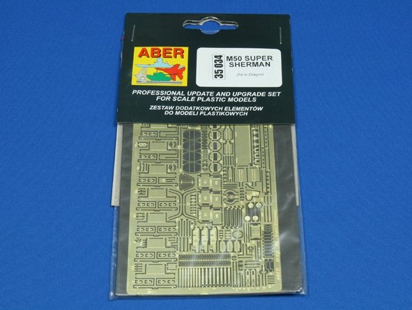 Aber 35034 Israeli M50 Super Sherman (DRA) 1/35 – imagen 3