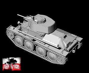 First To Fight PL081 - PzKpfw 38(t) Ausf. A (LT VZ .38) Niemiecki Czołg Lekki 1/72 – imagen 3