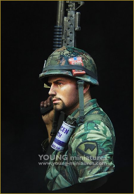Young Miniatures YM1866 US 1st Cavalry Div Vietnam 1970 1/10 – imagen 3