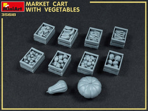 MiniArt 35623 MARKET CART WITH VEGETABLES 35623 1/35 – imagen 5
