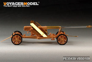 Maquette Voyager PE35439, canon antiaérien allemand de 88 cm Panzerjägerkanone PaK43 (Seconde Guerre mondiale) pour Trumpeter 02308, échelle 1/35 – image 6