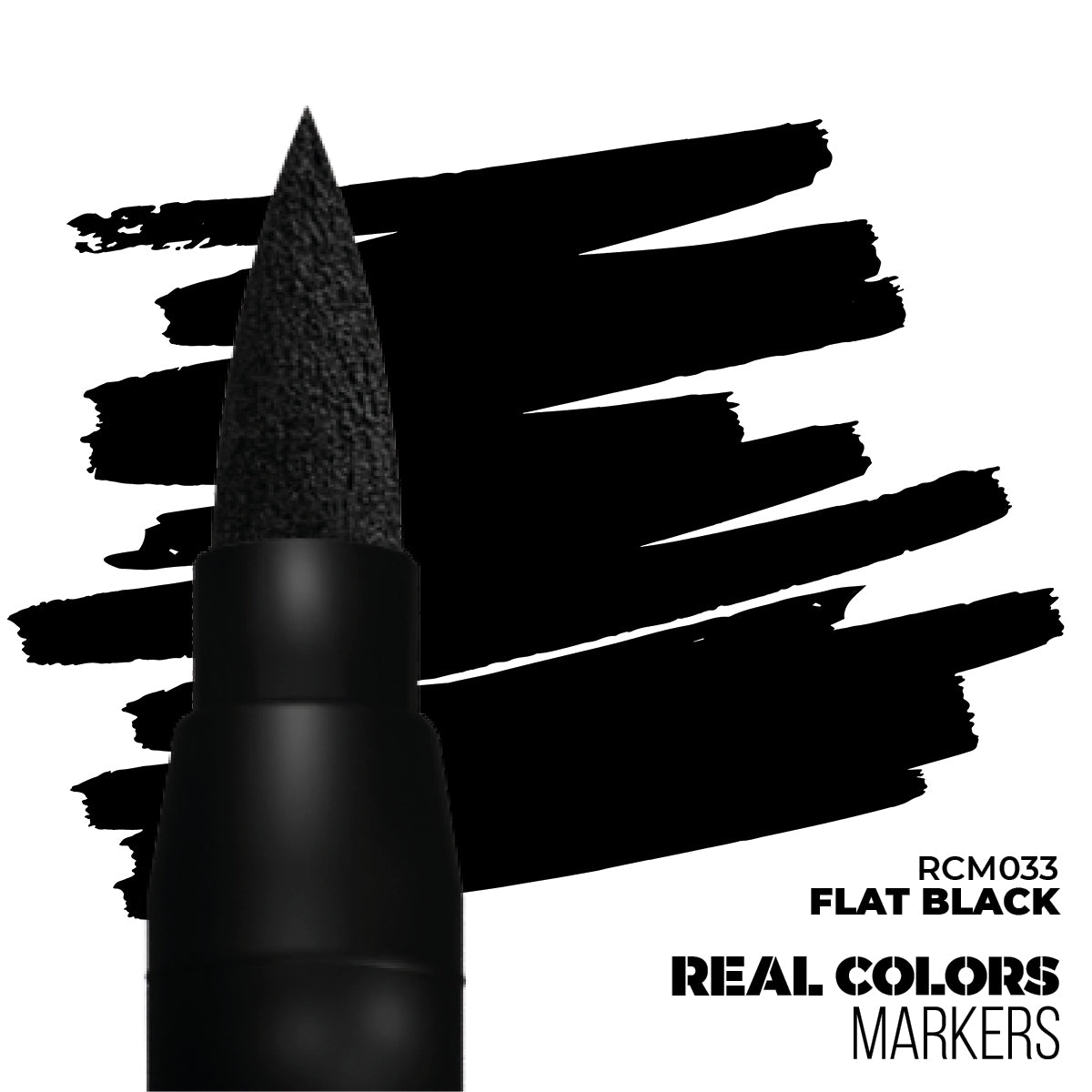 AK Interactive RCM033 FLAT BLACK – RC MARKER