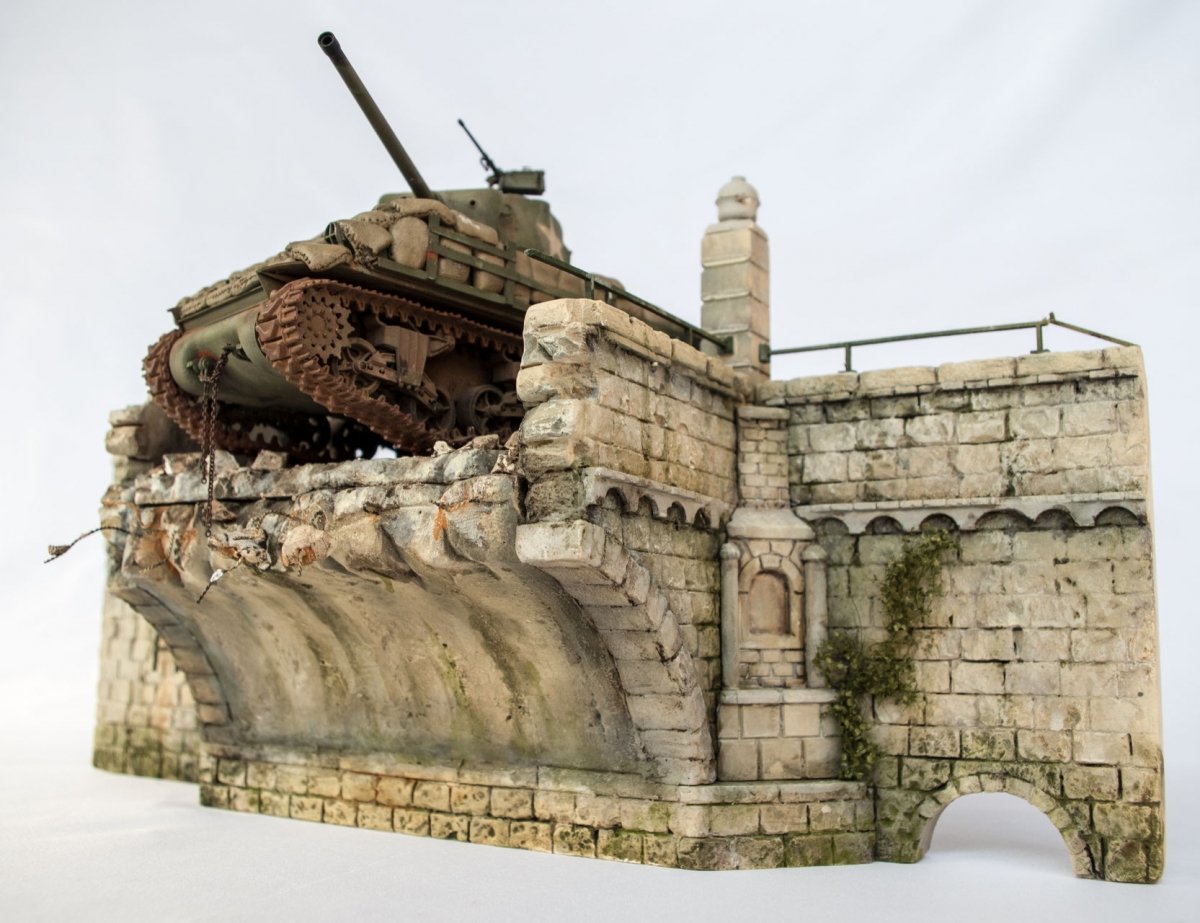 RT-Diorama 35012 Destroyed bridgehead 1/35 – image 7