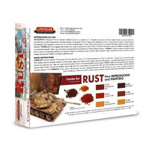 Lifecolor SPG03 Pigments and colours Rust 6x22ml – imagen 2