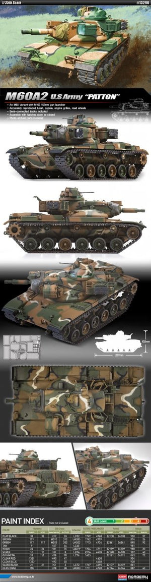 Academy 13296 U.S. ARMY M60A2 PATTON – immagine 2