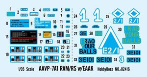 Hobby Boss 82416 AAVP-7A1 RAM/RS avec EAAK (1/35) – image 3