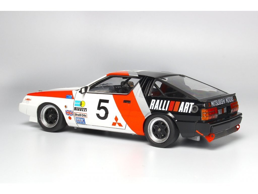 NuNu PN24031 Mitsubishi Starion Gr.A 1985 Inter TEC in Fuji Speedway 1/24 – immagine 4