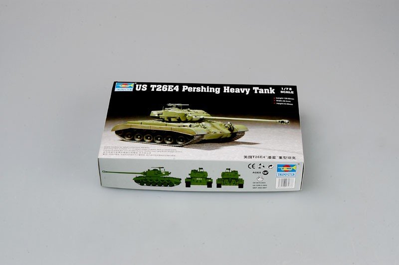 Trumpeter 07287 US T26E4 Pershing Heavy Tank 1/72 – image 2