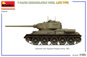 MiniArt 37078 T-34/85 Czechoslovak Prod. Late Type 1/35 – imagen 9