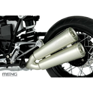 Meng Model MT-003u BMW R nineT Option 719 Black Storm Metallic Vintage Pre-coloured Edition 1/9 – imagen 6