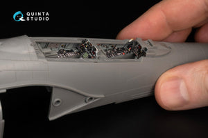 Quinta Studio QD+48371 F-4E with DMAS 3D-Printed &amp;amp; coloured Interior on decal paper (Meng) (with 3D-printed resin parts) 1/48 – Bild 15
