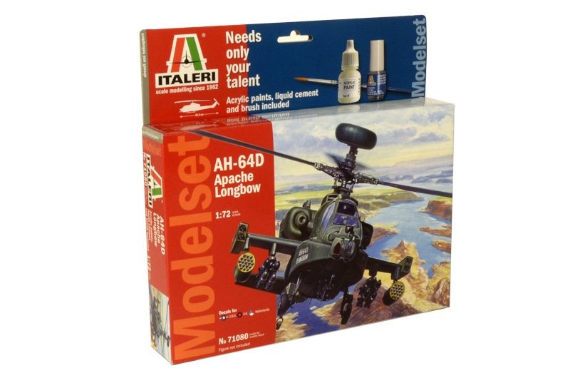 Italeri 71080 AH - 64 APACHE - MODEL KIT