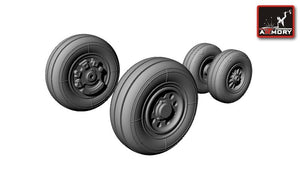 Armory Models AW72307 F-35C Lightning-II wheels 1/72 – immagine 3