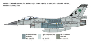 Italeri 35105 F-16C Fighting Falcon - WAR THUNDER 1/48 – immagine 20