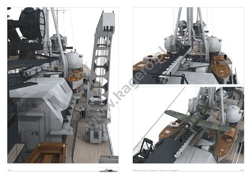 Kagero 16032 The German Cruiser Admiral Hipper EN – imagen 4