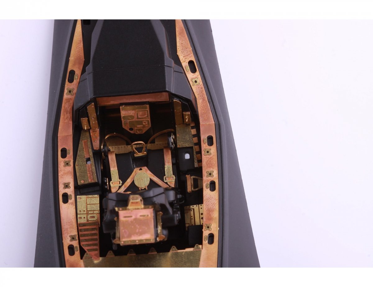 Ceintures de sécurité Eduard 33169 F-35A en acier ITALERI 1/32 – image 2
