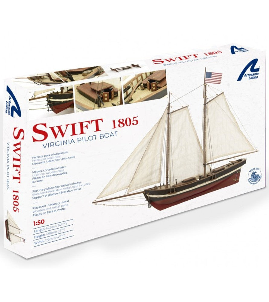 ARTESANIA LATINA 22110N U.S. Pilot Boat Swift 1805 1/50