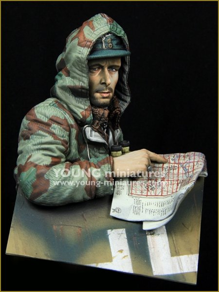 Young Miniatures YM1886 Officier du Kampfgruppe Russie 1943 &amp;#39;Ostwind&amp;#39; 1/10 – image 6