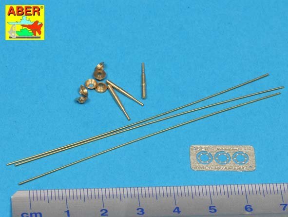 Aber R-33 Set of aerials for Russian Tanks like: T-34; T-55; T62; T-72 and other AVF (1/35) – image 2
