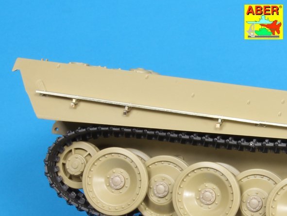 Aber 25010 Fenders for Panther G/Jagdpanther 1/25 – imagen 9