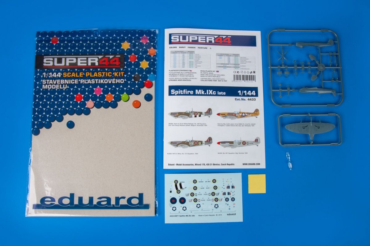 Eduard 4433 Spitfire Mk. IXc late 1/144 – imagen 3