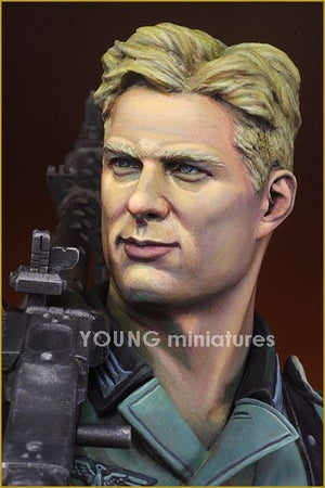 Young Miniatures YM1829 GERMANMG34 GUNNER 1941 1/10 – immagine 7