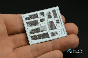 Quinta Studio QD+48371 F-4E with DMAS 3D-Printed &amp;amp; coloured Interior on decal paper (Meng) (with 3D-printed resin parts) 1/48 – Bild 6