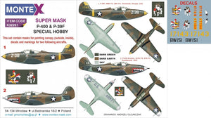 Montex K32261 P-39 AIRCOBRA 1/32