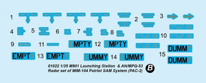 Trumpeter 01022 M901 Launching Station – image 4