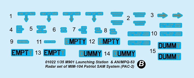 Trumpeter 01022 M901 Launching Station – image 4