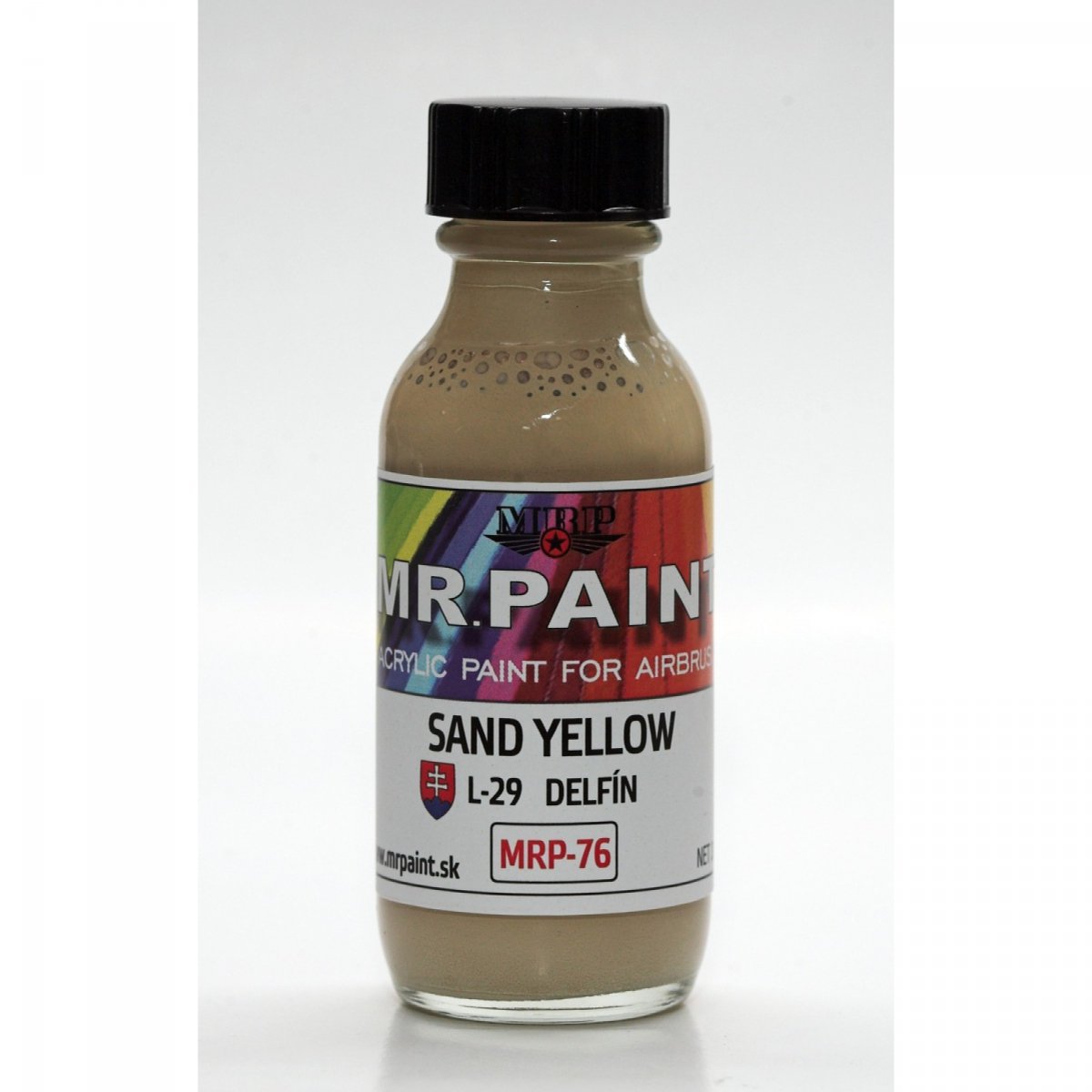 Peinture MR. Paint MRP-076 SABLE JAUNE L-29 DELFIN Slovaque AF 30 ml – image 2