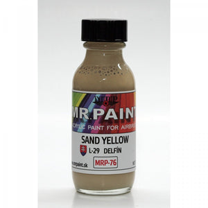 Peinture MR. Paint MRP-076 SABLE JAUNE L-29 DELFIN Slovaque AF 30 ml – image 2
