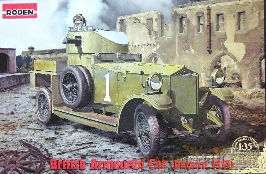 Roden 803 Voiture blindée britannique modèle 1914 (1/35)